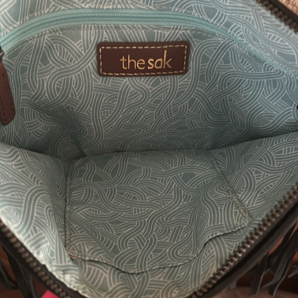 The Sak Black Fringe Women's Bag - Picture 4 of 5